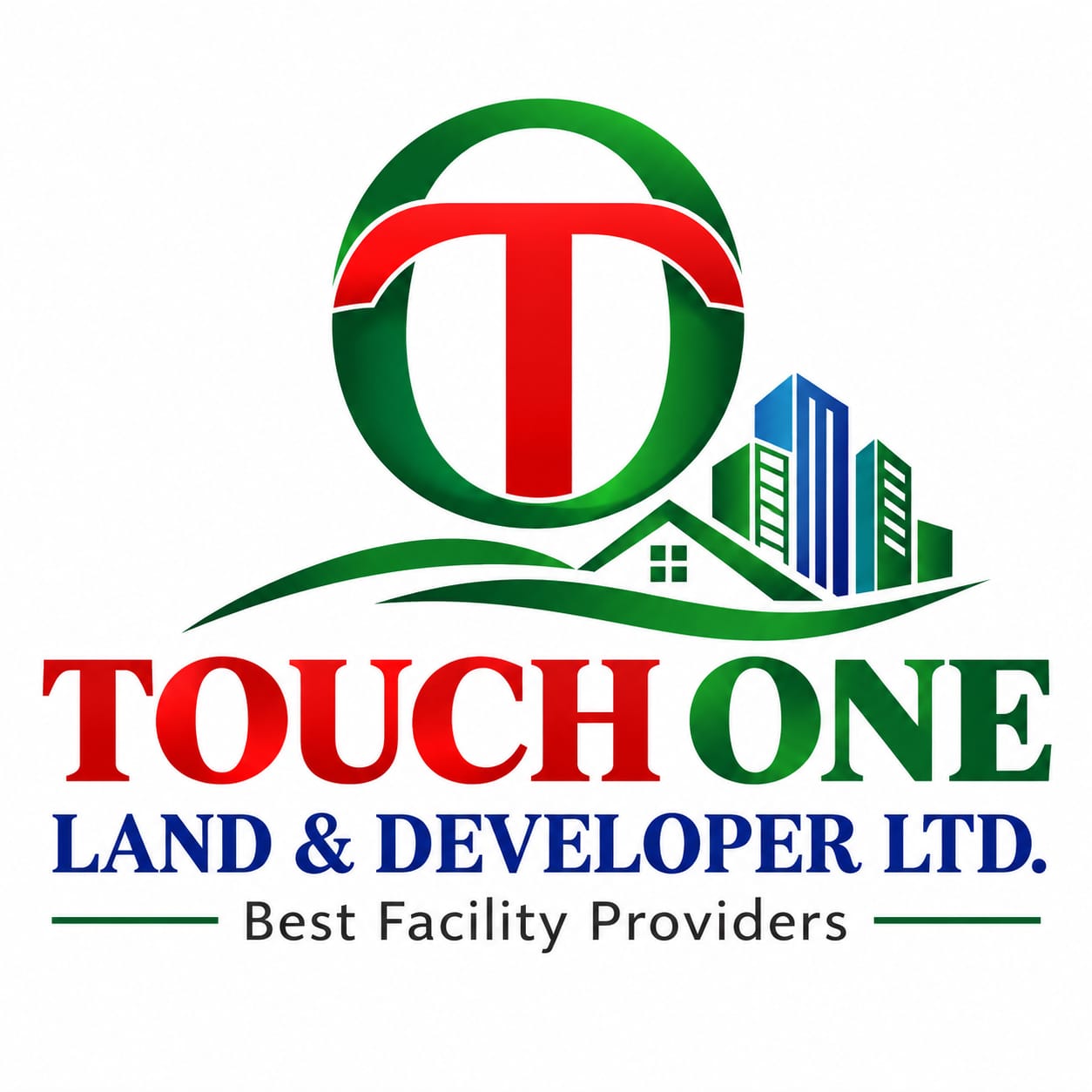 Touch One Land Logo